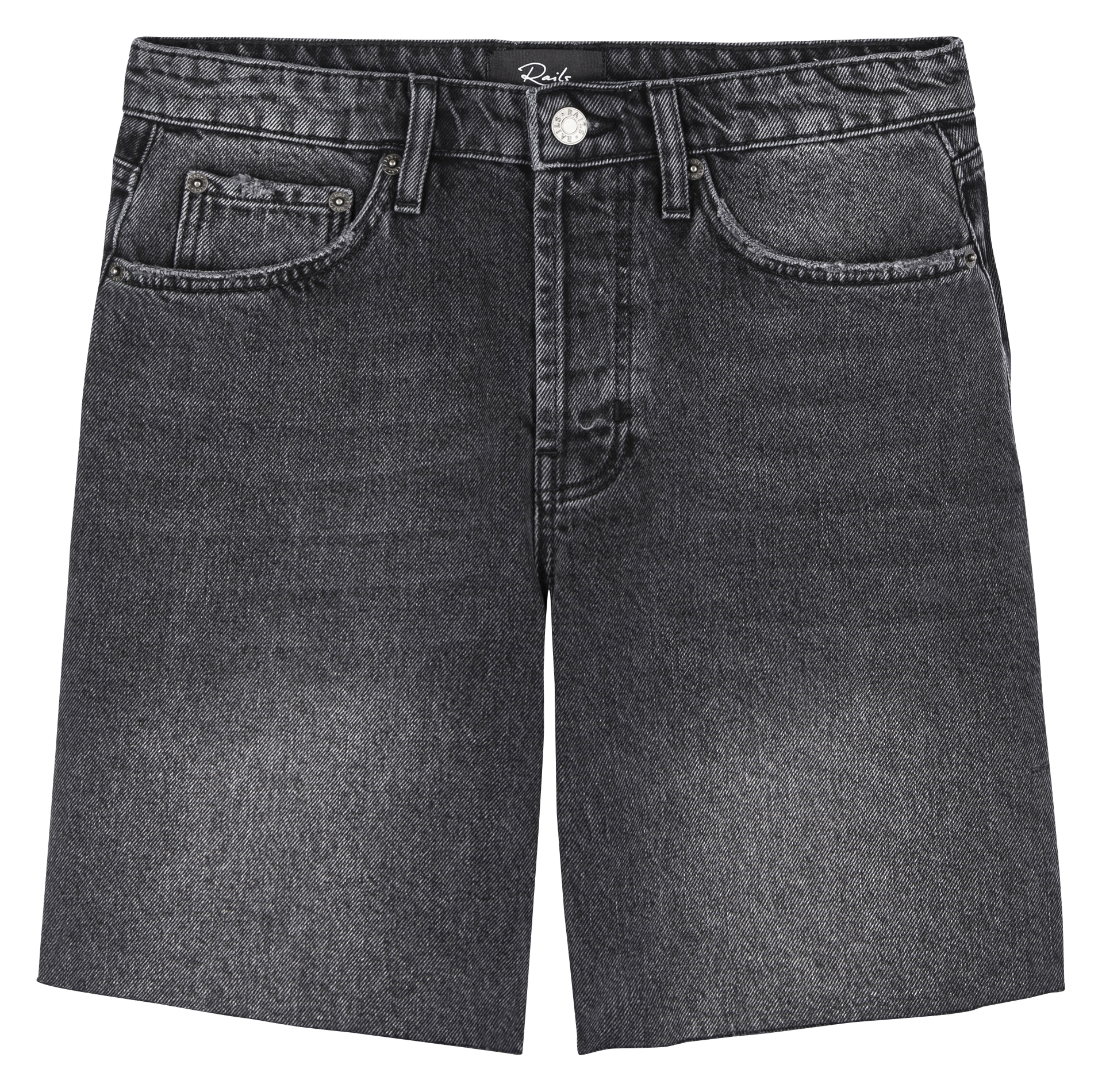 Bermuda en coton mélangé RAILS Noir