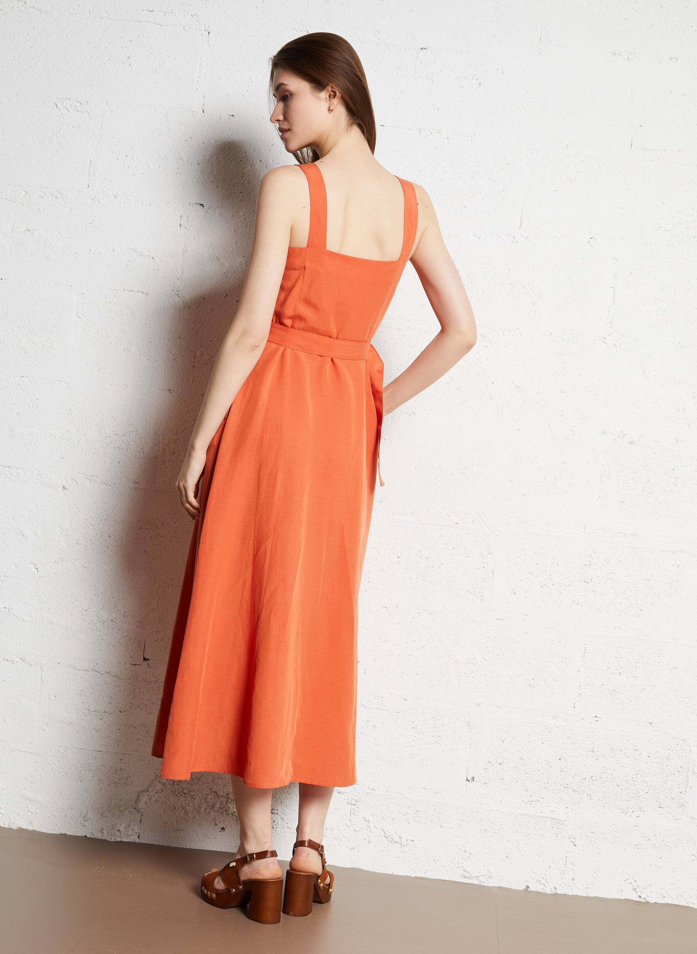 Bridesmaid Dresses Little Mistress Terracotta Robe Chemise Robe