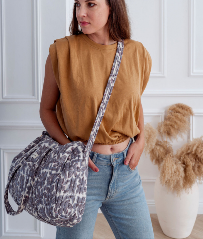 Weekend bag BINDI ATELIER Blue