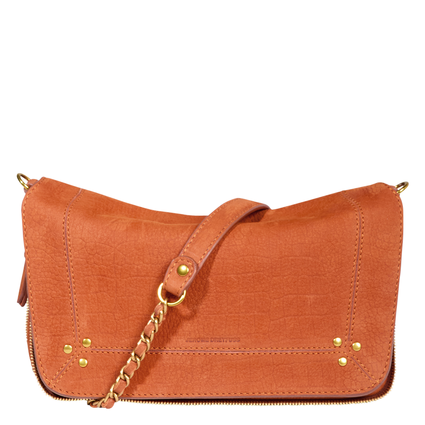 Brieftasche aus Leder JEROME DREYFUSS Orange