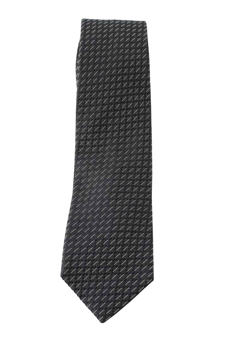 Navelli silk tie KENZO - SECONDE MAIN Black