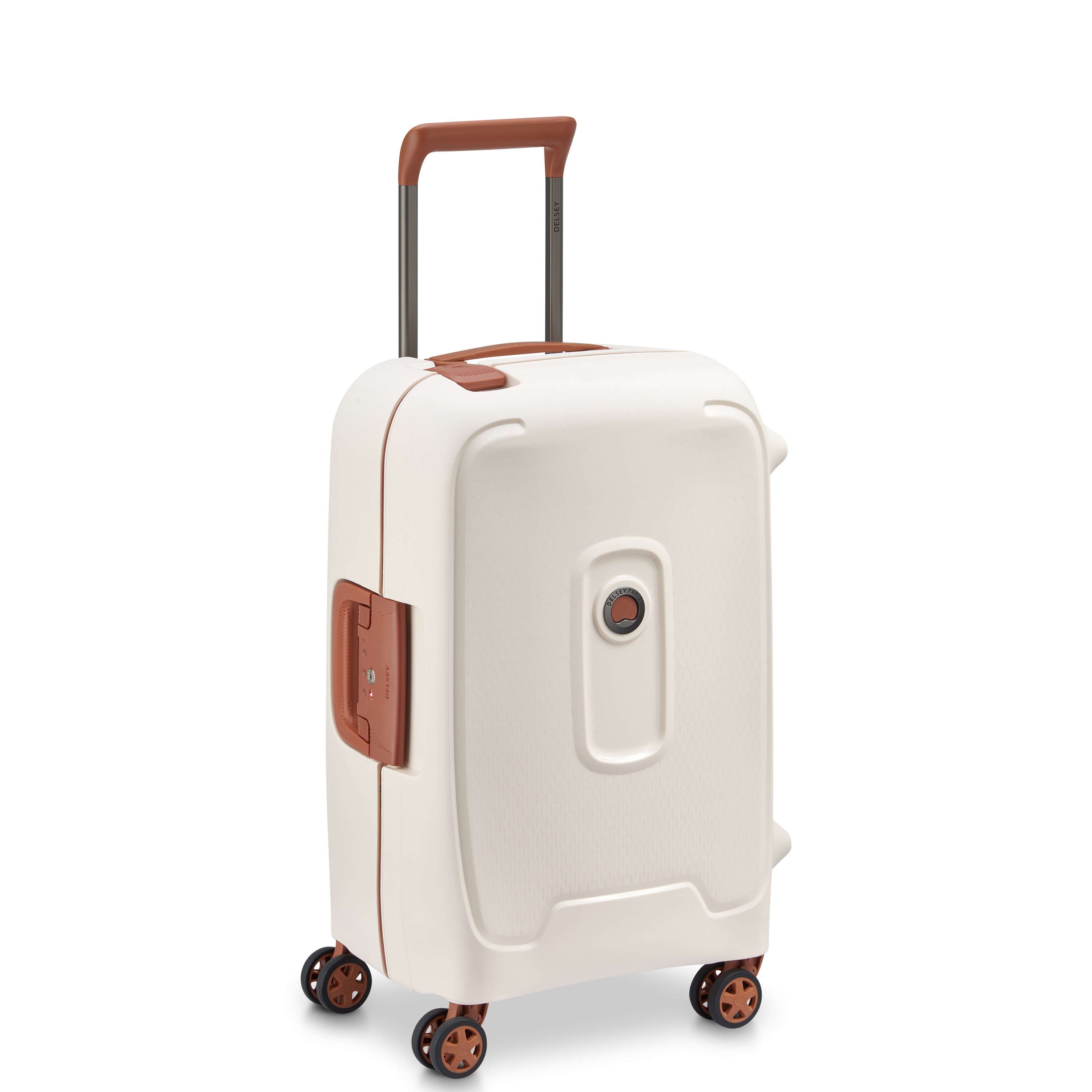 Rigid cabin suitcase DELSEY PARIS Beige