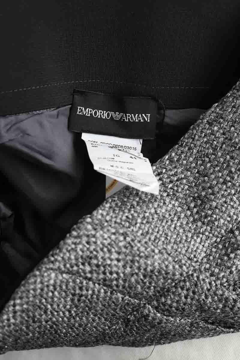 Grey mini skirt ARMANI - SECONDE MAIN Grey