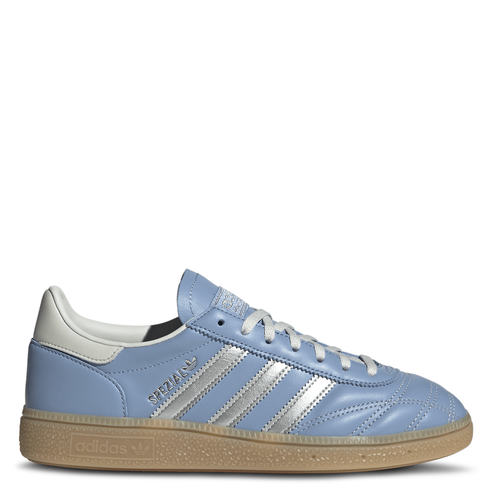 Baskets basses en cuir ADIDAS Bleu