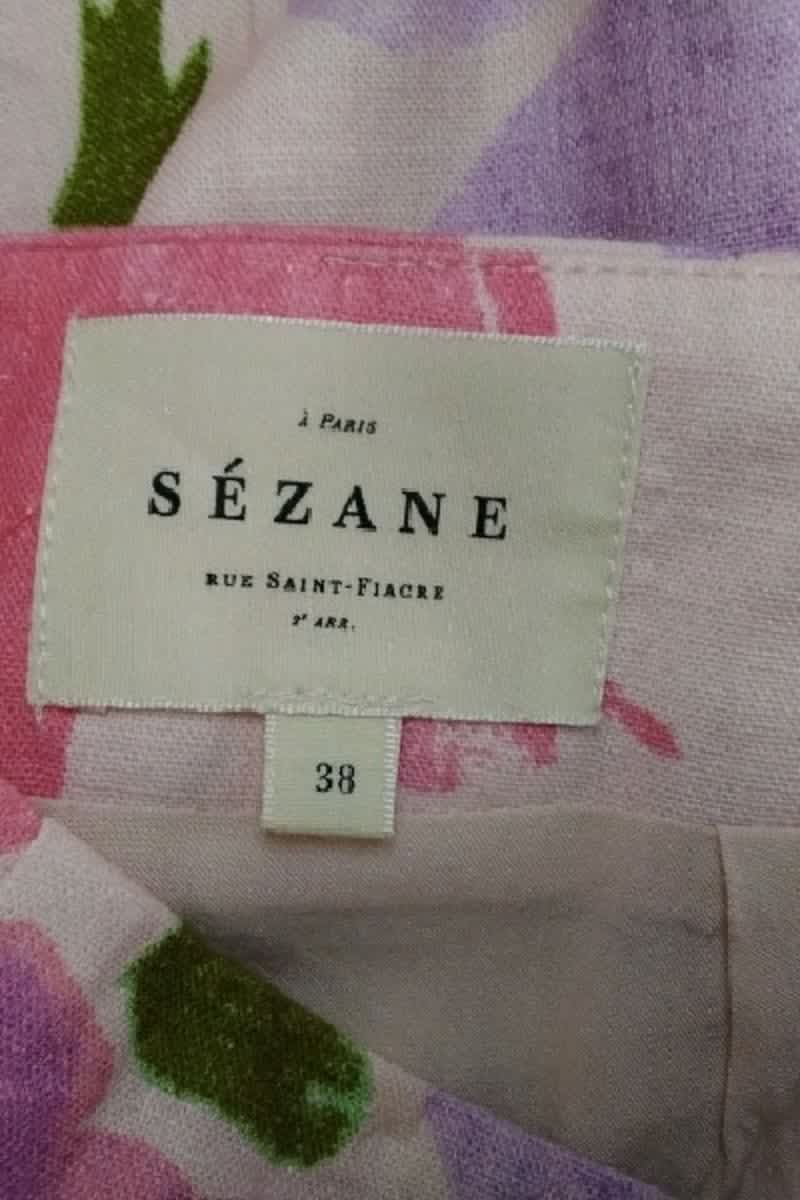 Mini skirt SEZANE - Seconde main Pink
