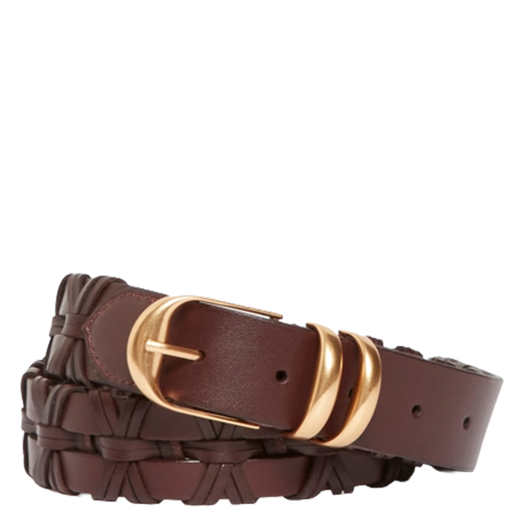 Ceinture en cuir VANESSA BRUNO Marron