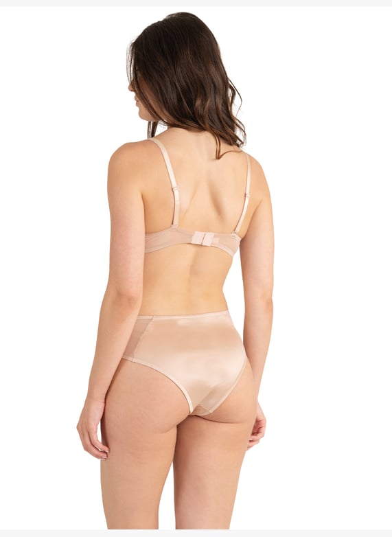 Underwired balconette bra | Golden by PASSIONATA Underwired balconette bra Golden