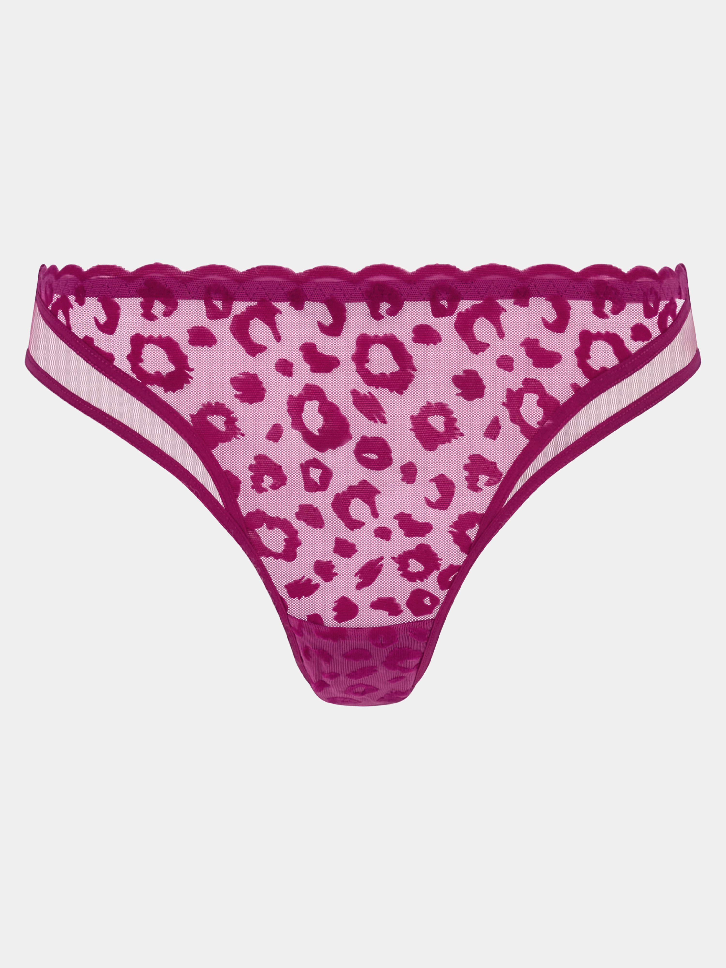 Dark Fold tanga CHANTELLE PULP Pink