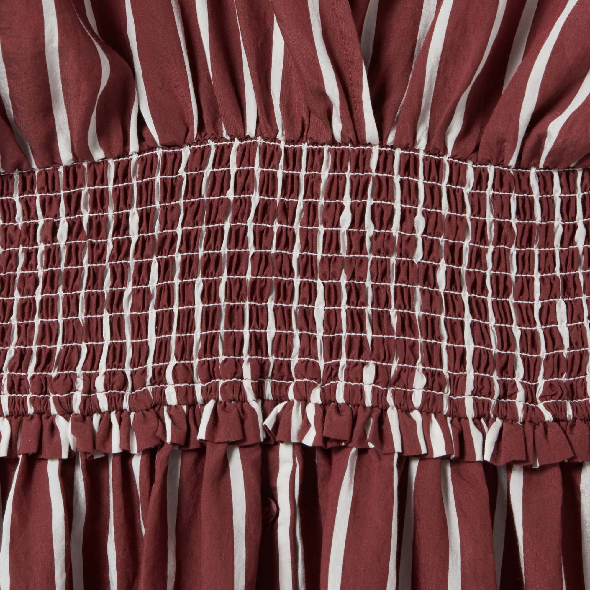 Striped fitted midi dress CLAUDIE PIERLOT Multicolored