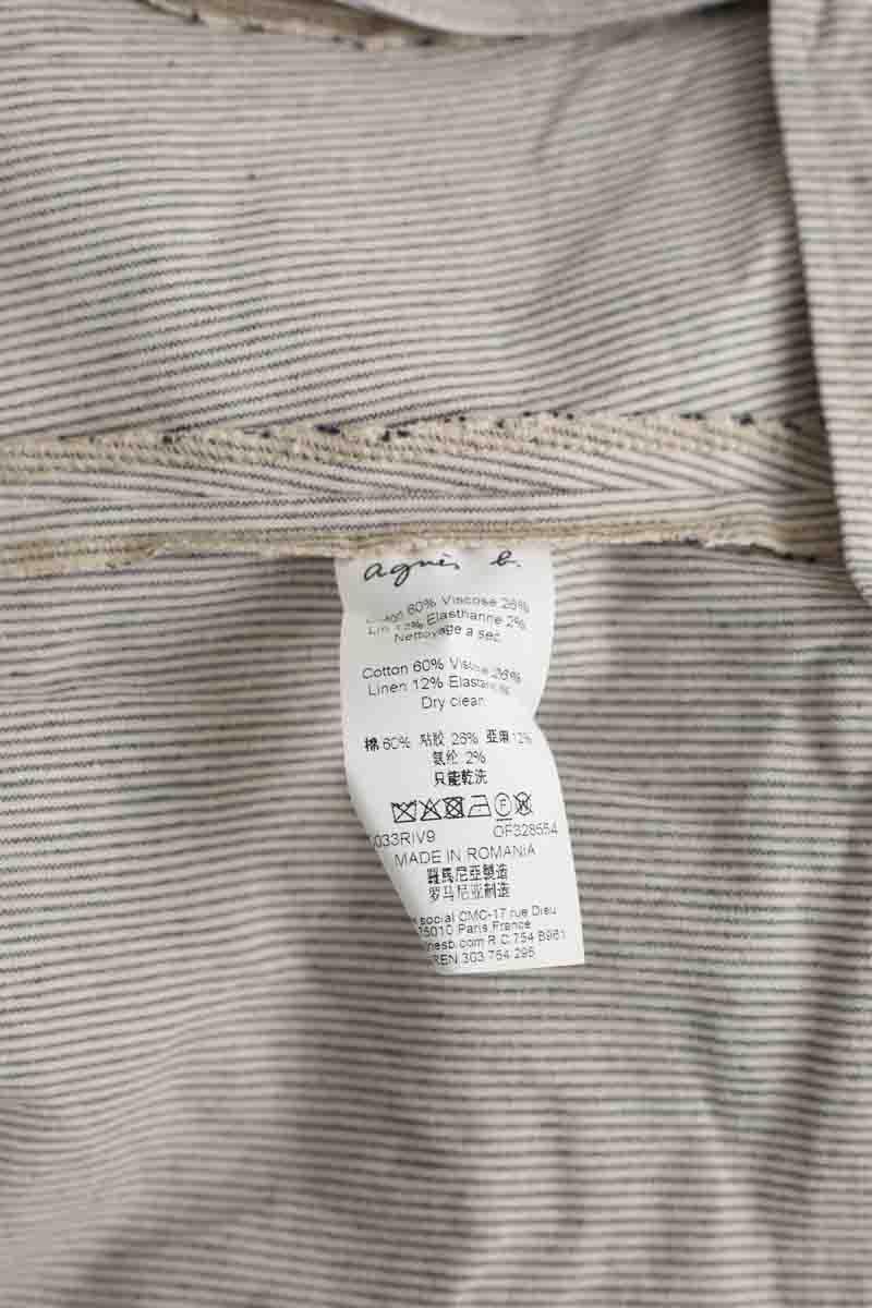 JACKET AGNES B. - Seconde Main Beige