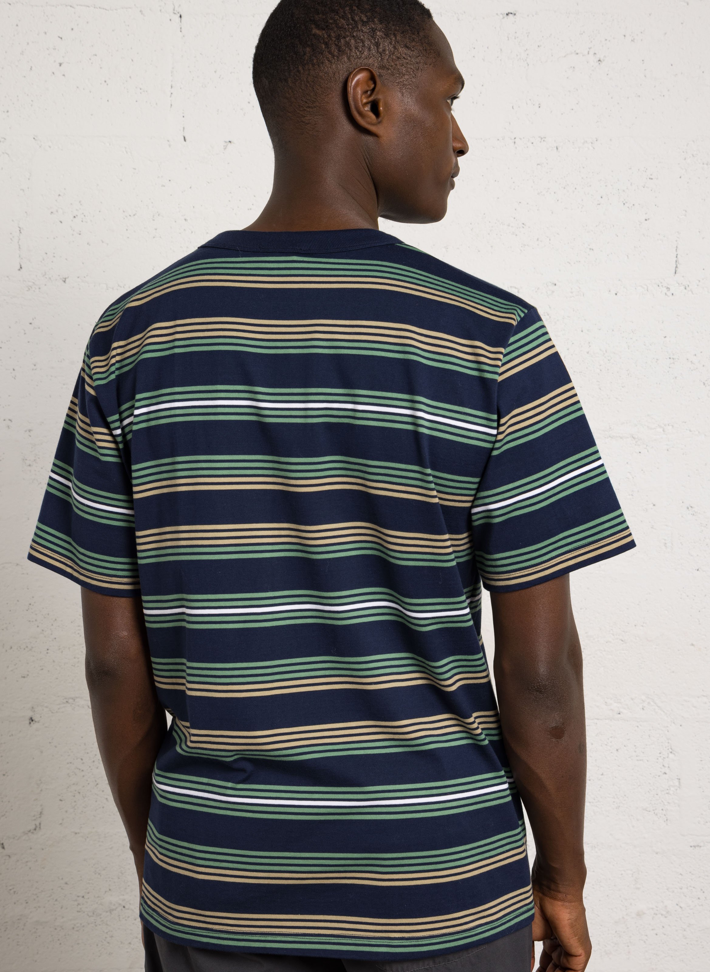 Klassisches Baumwollhemd mit Kragen ARMOR LUX Blau