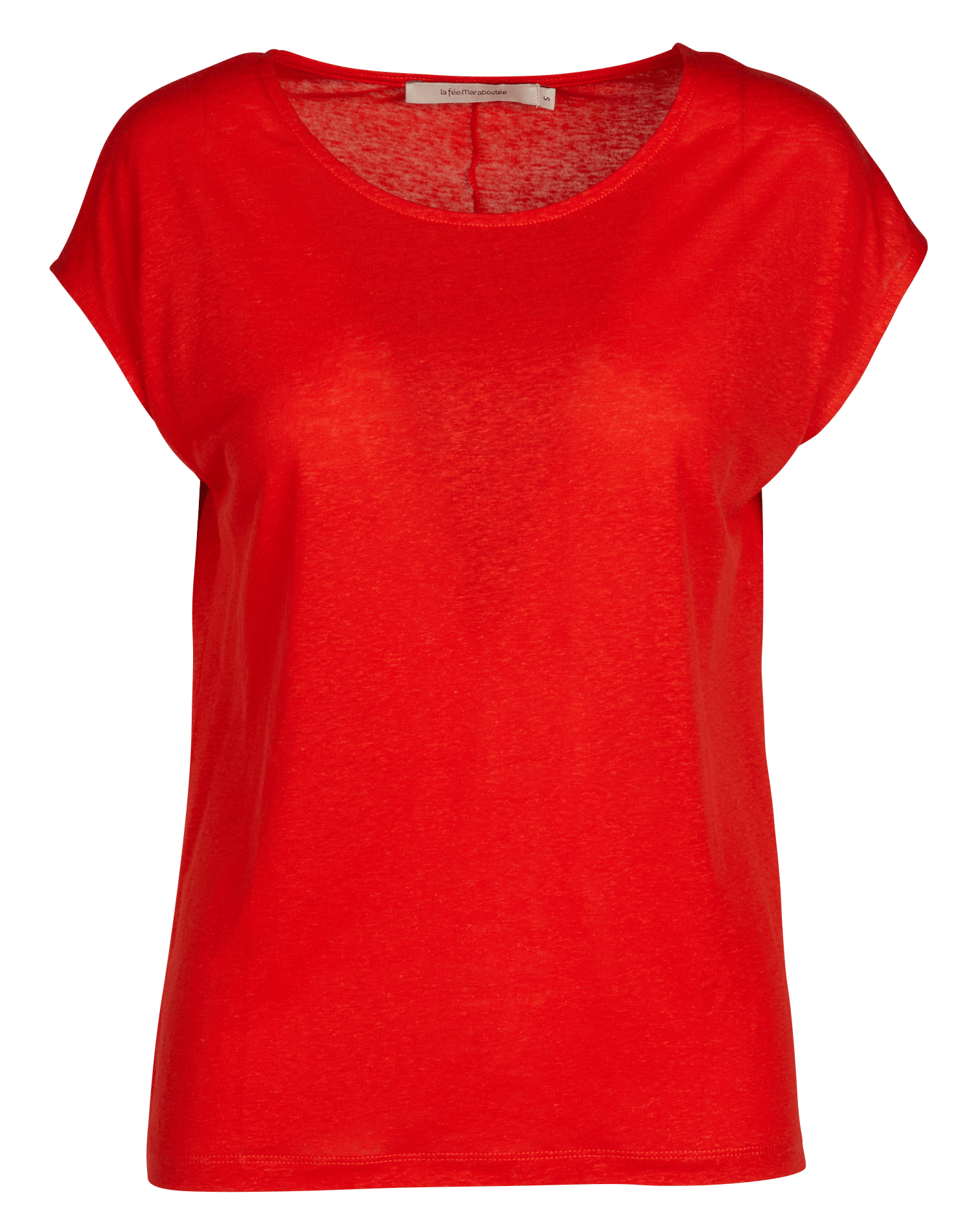 Round-neck oversized T-shirt LA FEE MARABOUTEE Pink