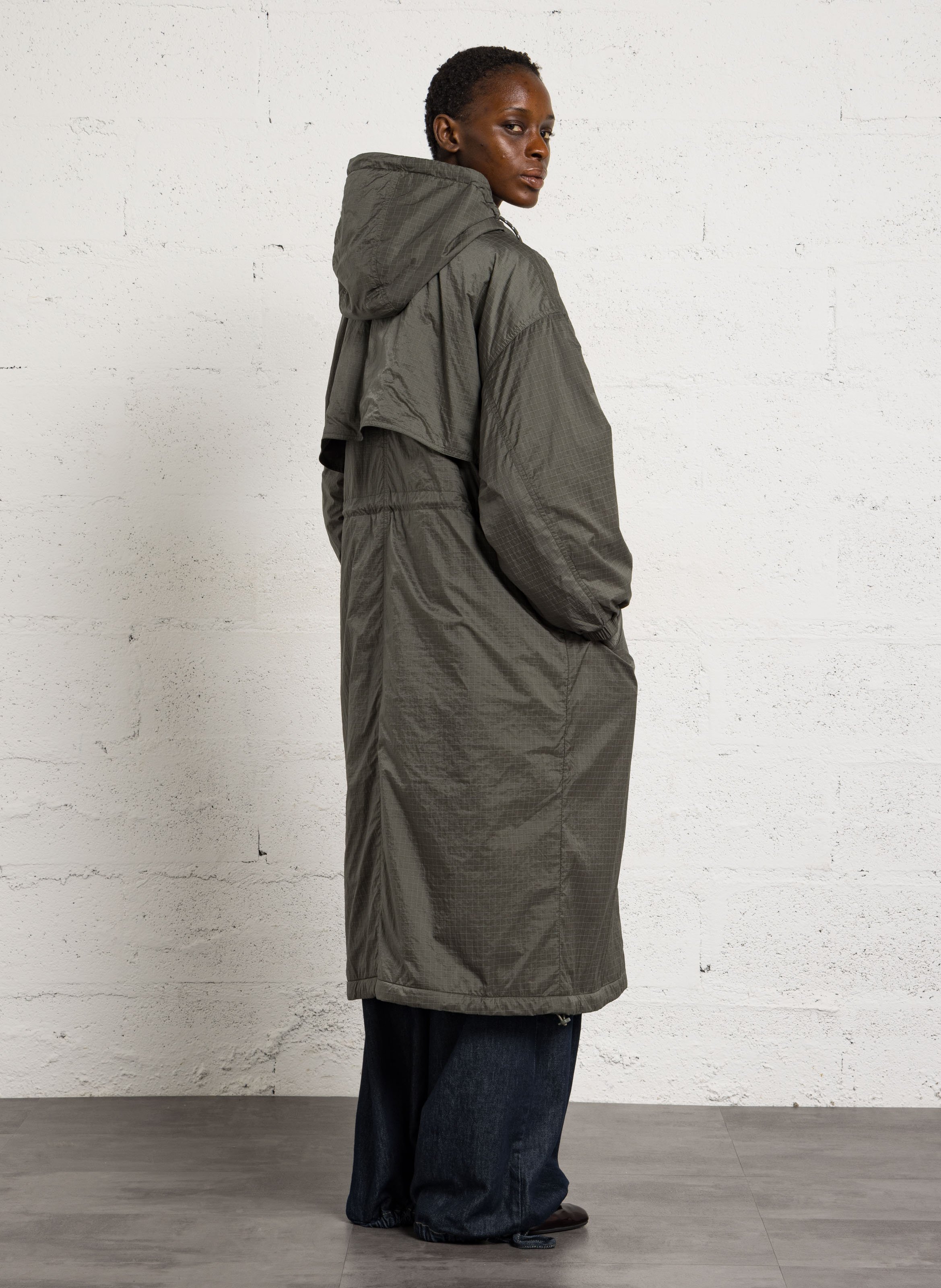 Karierte Parka BELLEROSE Grun