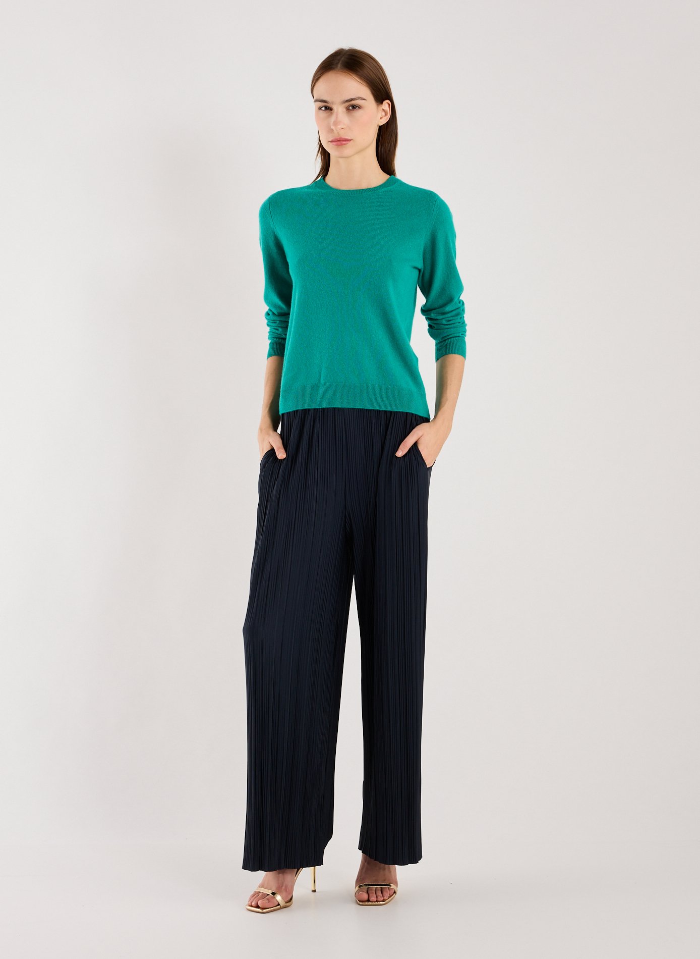 Cashmere sweater AU PRINTEMPS PARIS Green