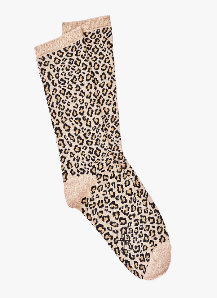 Chaussettes Coeur léopard - chaussettes femme Thought
