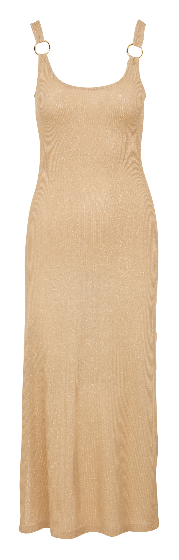Straight knit beach dress BANANA MOON Beige