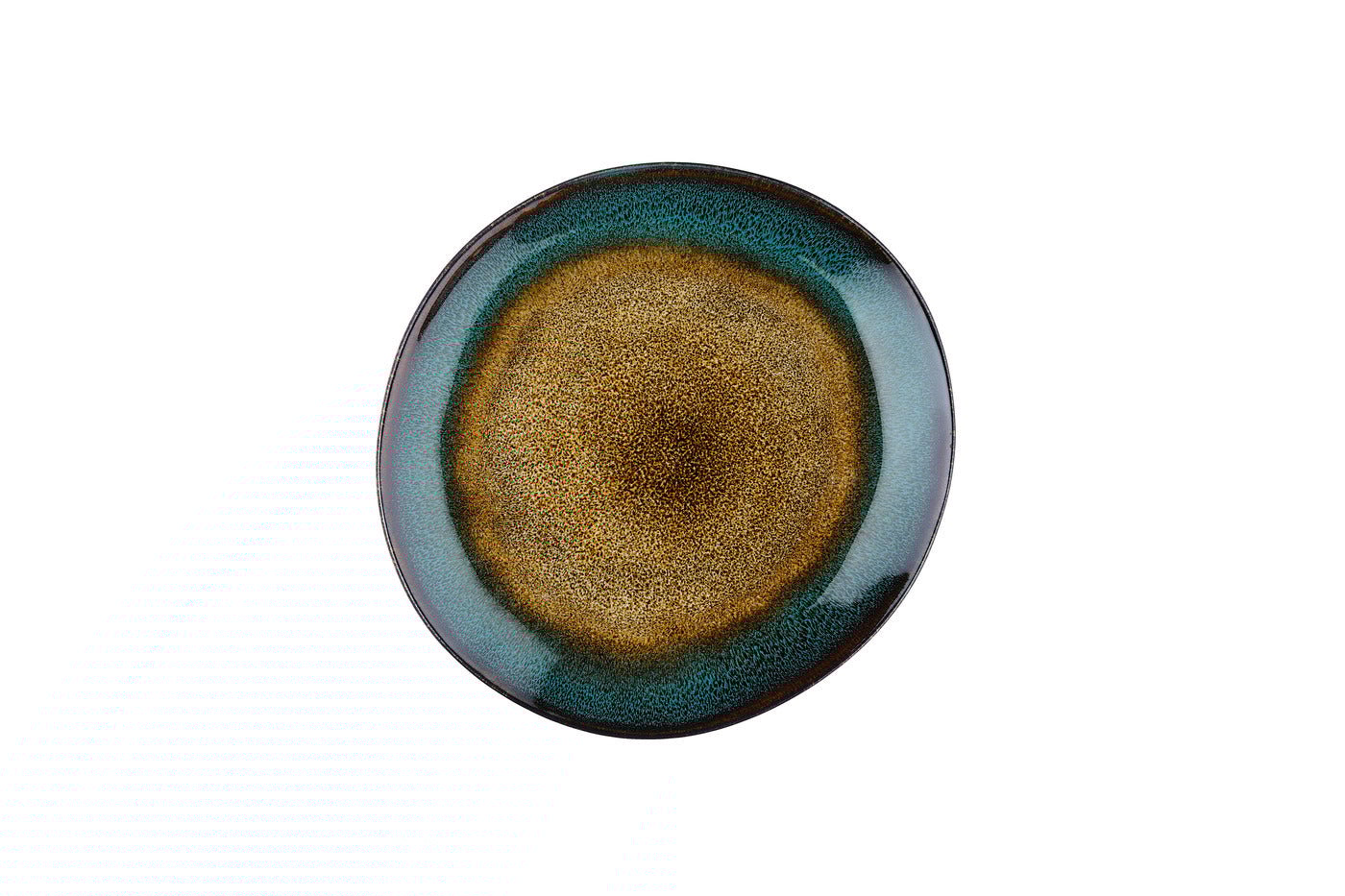 Island land & sea ø20.5cm plate - 6 pieces BJORN Brown