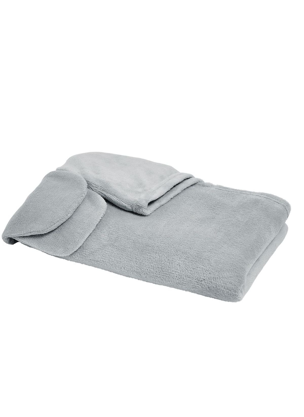 Plain hooded throw TODAY LINGE DE MAISON Grey