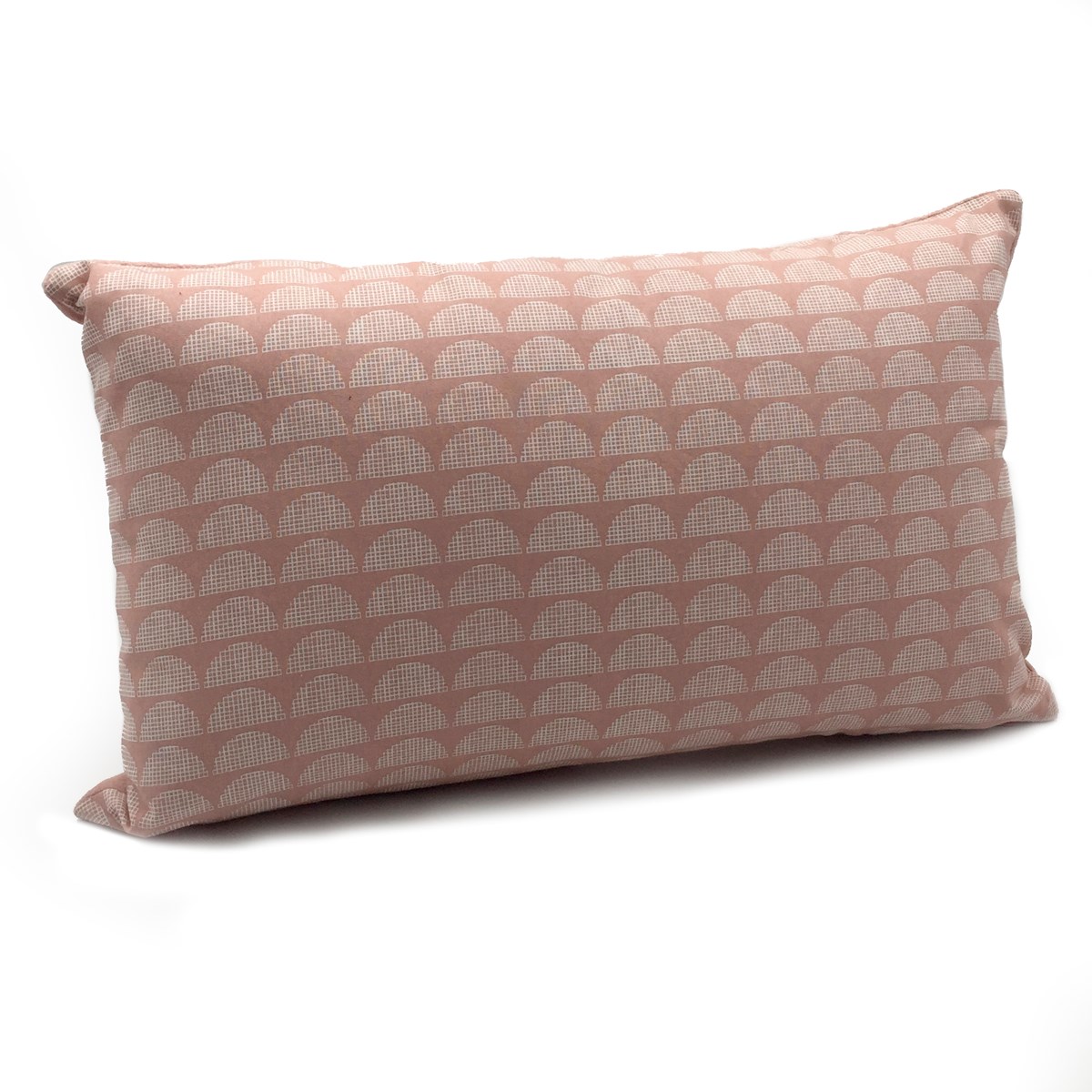 Printed cotton decorative cushion TODAY LINGE DE MAISON Pink