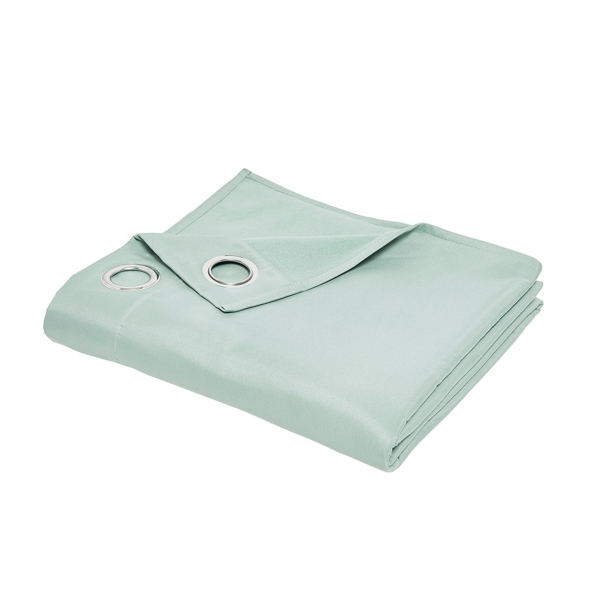 Plain insulating curtain with eyelets TODAY LINGE DE MAISON Green