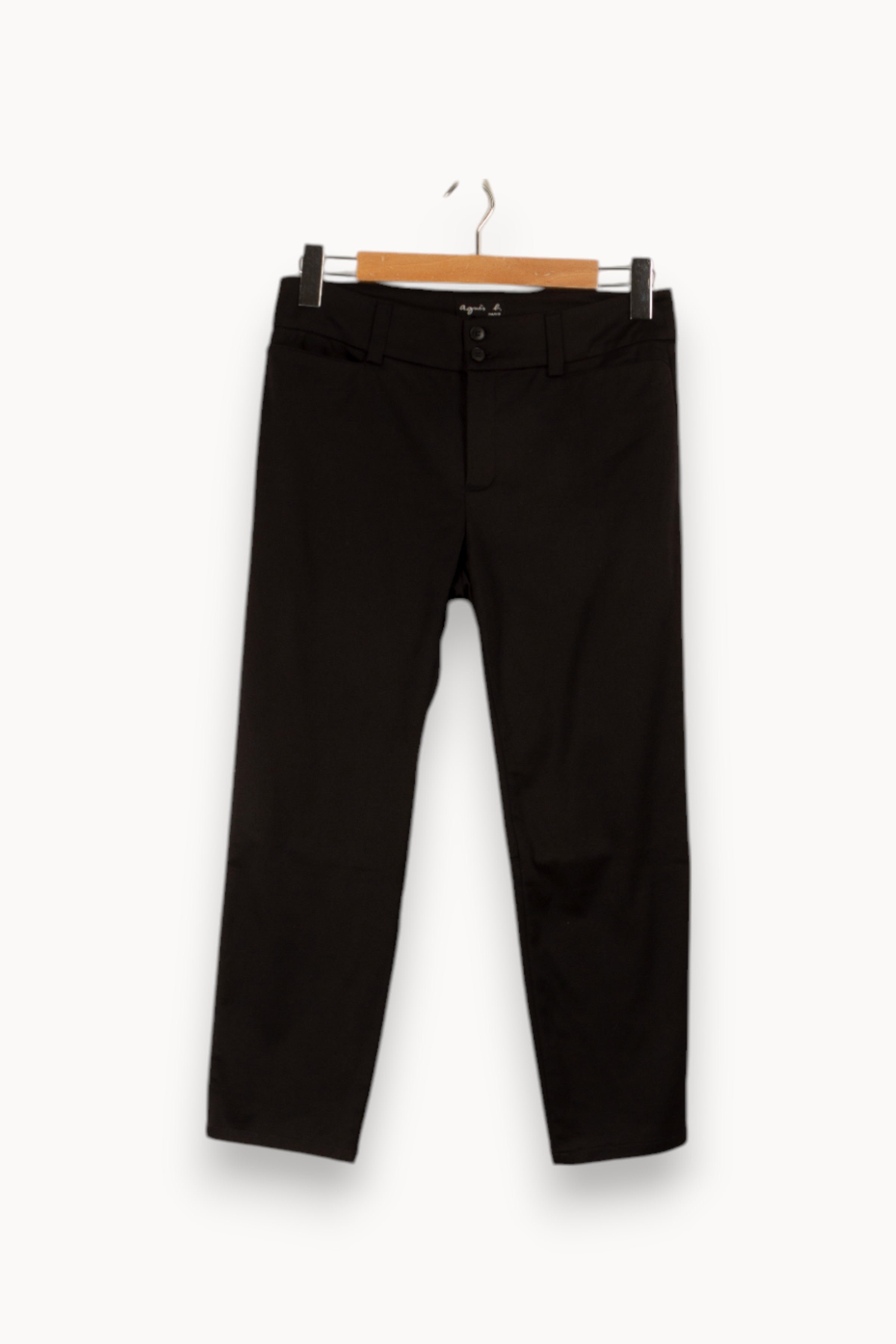 PANTS AGNES B. - Seconde Main Black