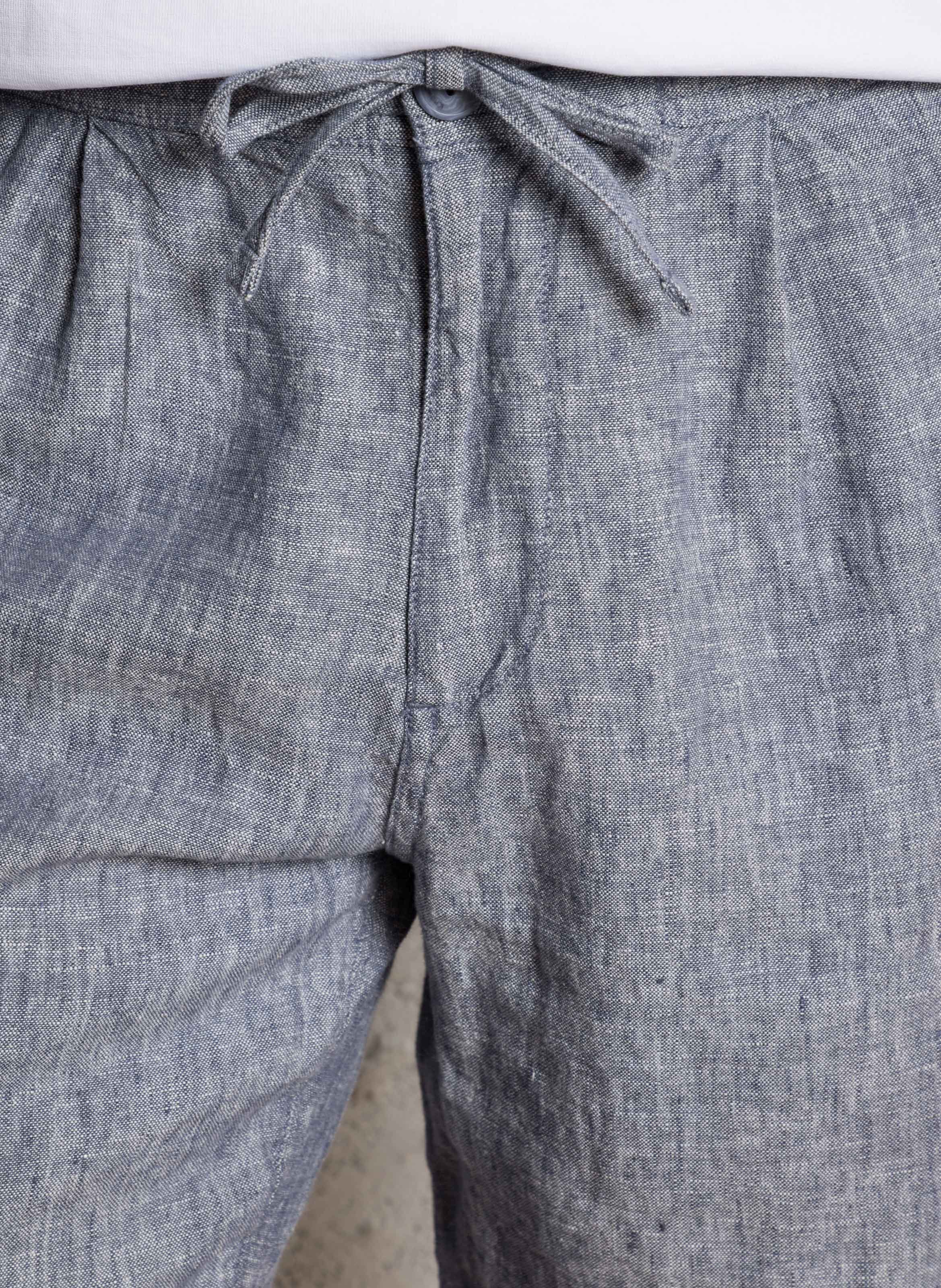 Straight cotton shorts KNOWLEDGE COTTON APPAREL Blue