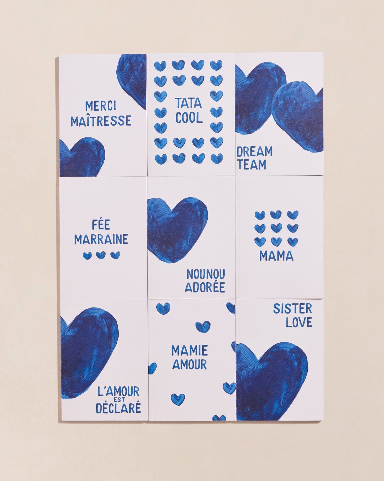 Le carnet nounou adorée EMOI EMOI Bleu