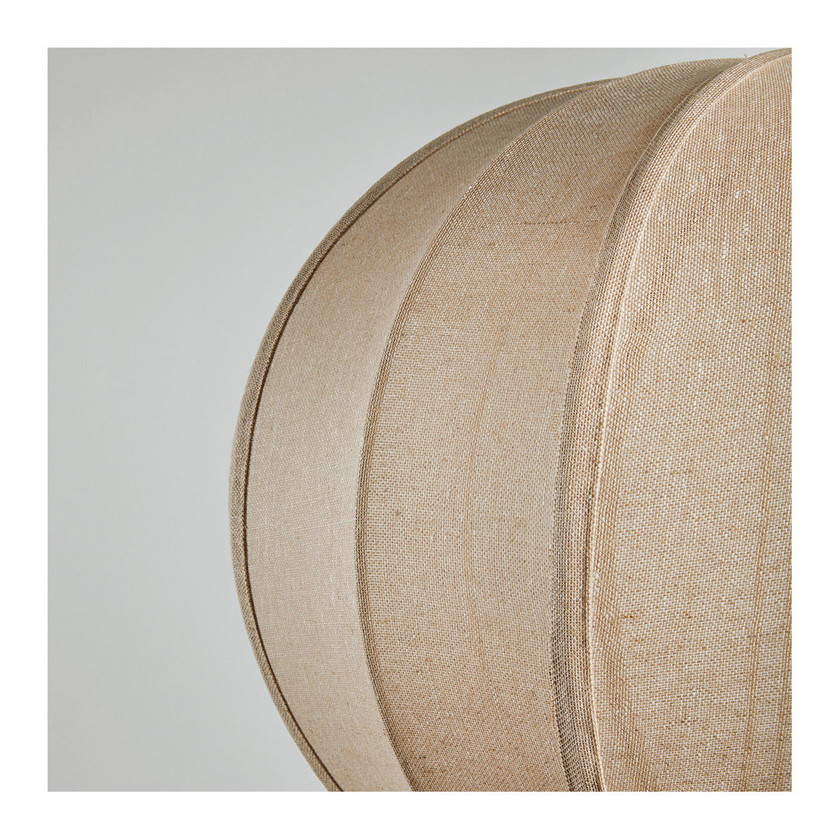 Jute canvas pendant light BLANC D'IVOIRE Beige