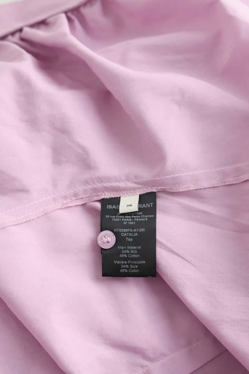 Silk blouse ISABEL MARANT - Seconde Main Pink