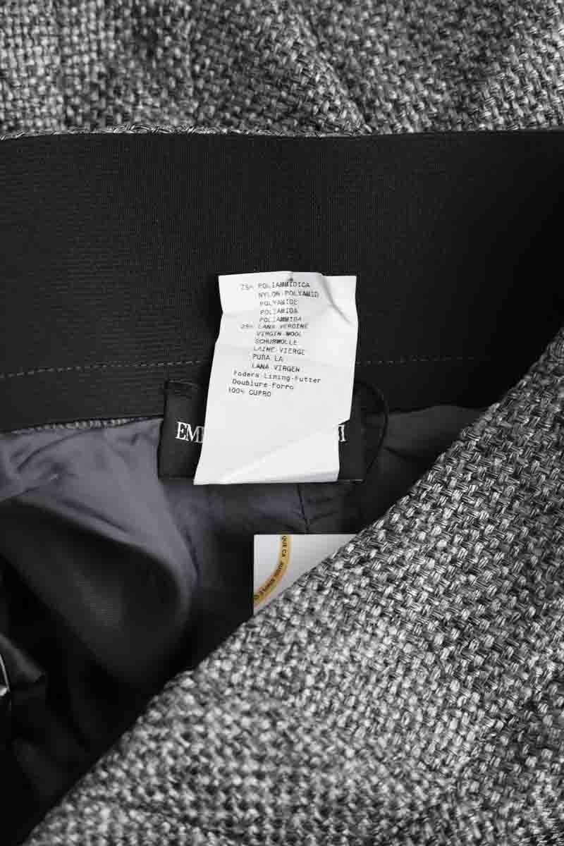 Grey mini skirt ARMANI - SECONDE MAIN Grey