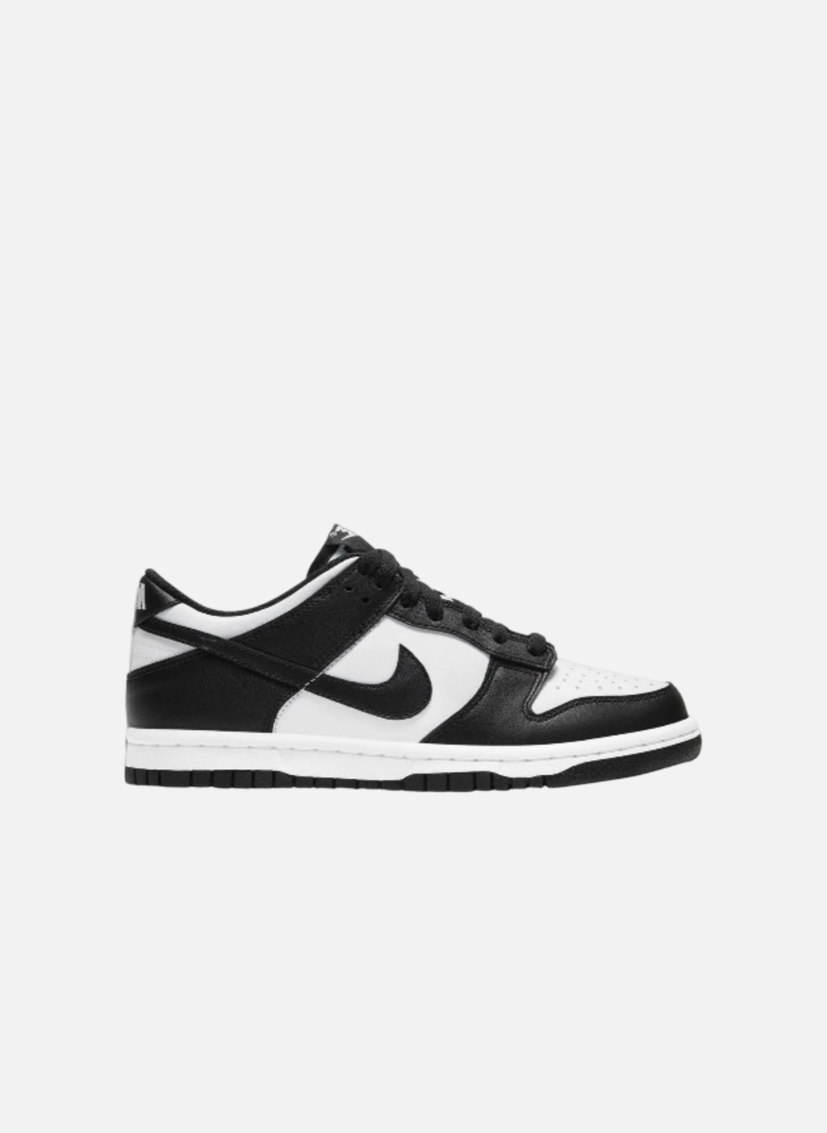 Baskets dunk low retro white black panda enfant et bébé NIKE Noir