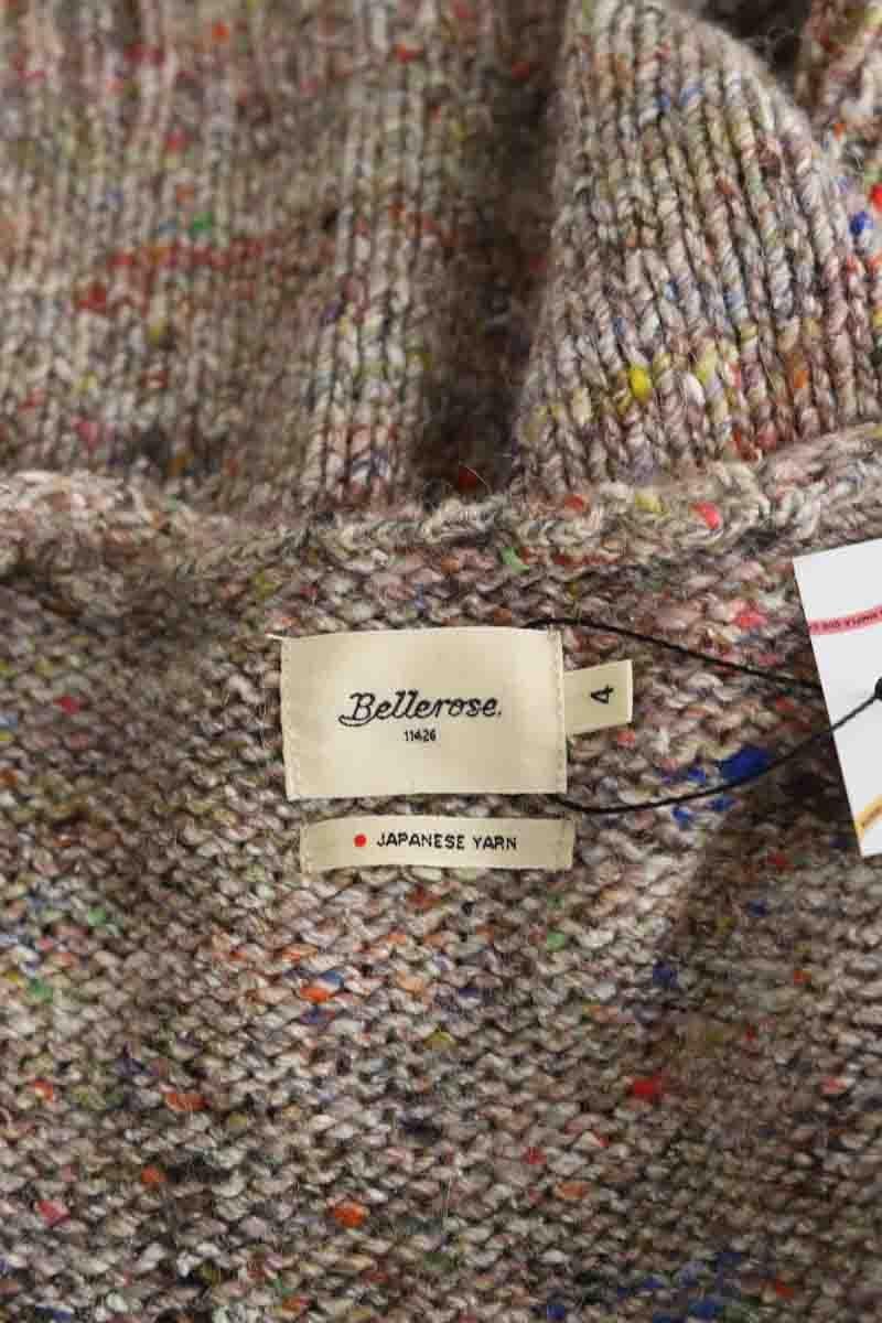 Chip wool cardigan BELLEROSE - Seconde Main Beige