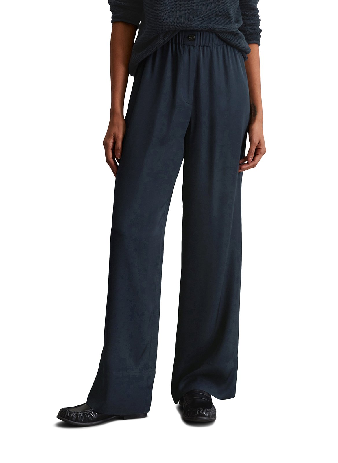 Anorak acolchado brillante con capucha MARC O'POLO Azul