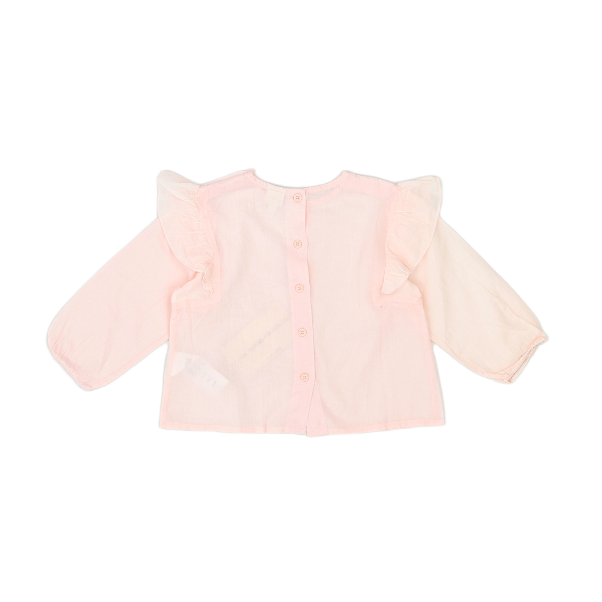 Pink baby blouse - 18 months BONTON - Seconde Main Pink
