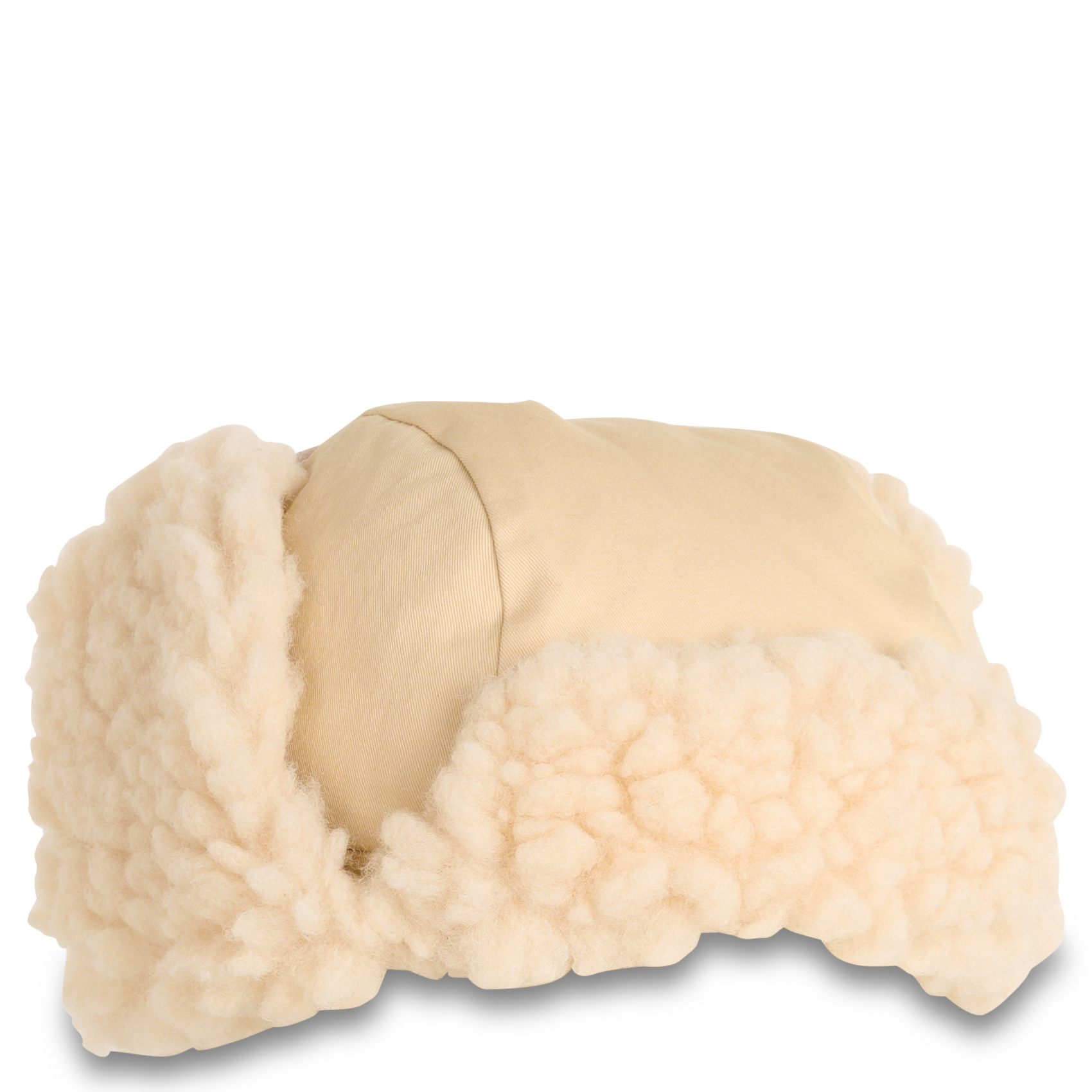 Chapka moletonnée reversible LEON & HARPER Blanc