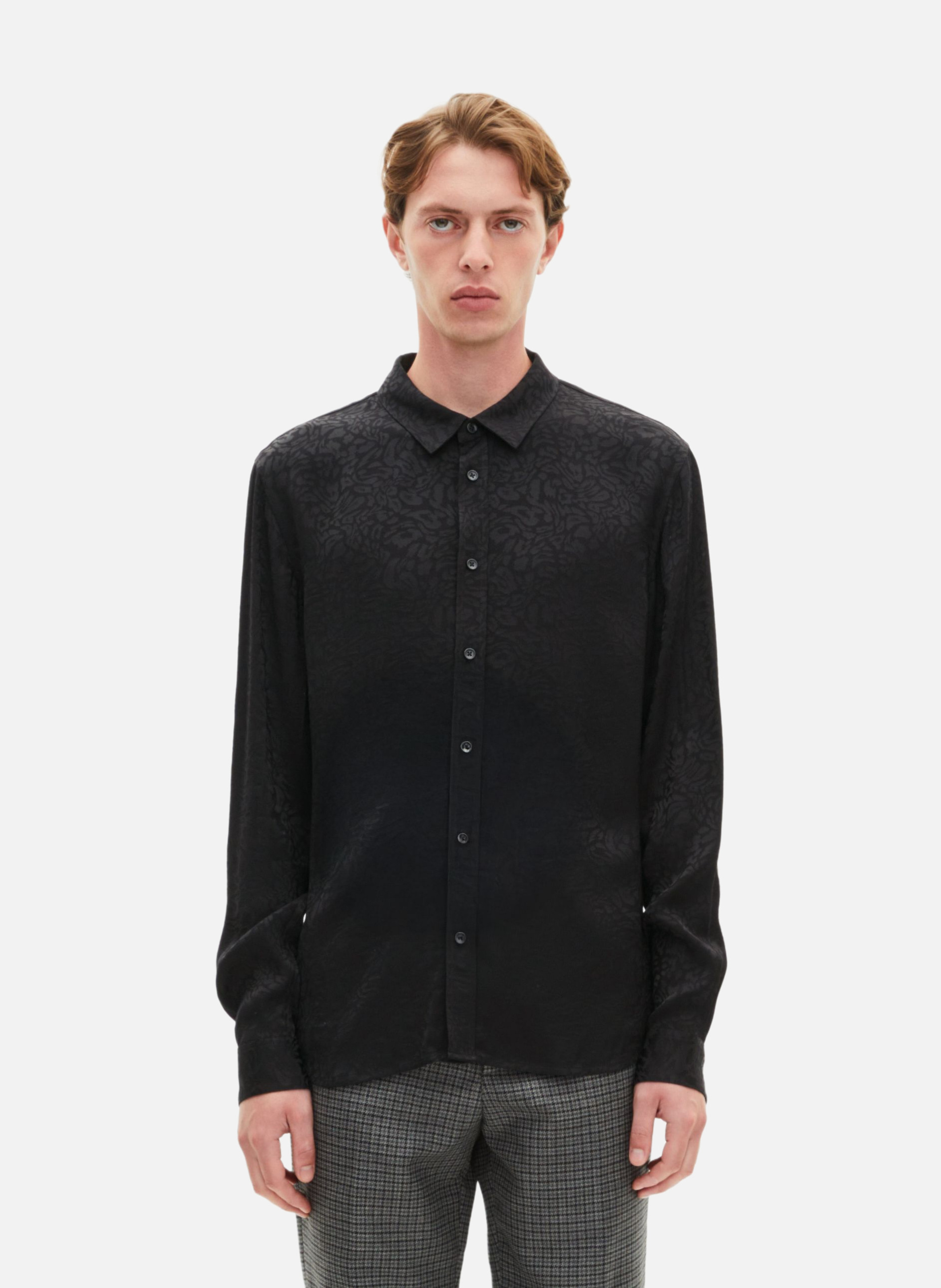 Jacquard shirt THE KOOPLES Black