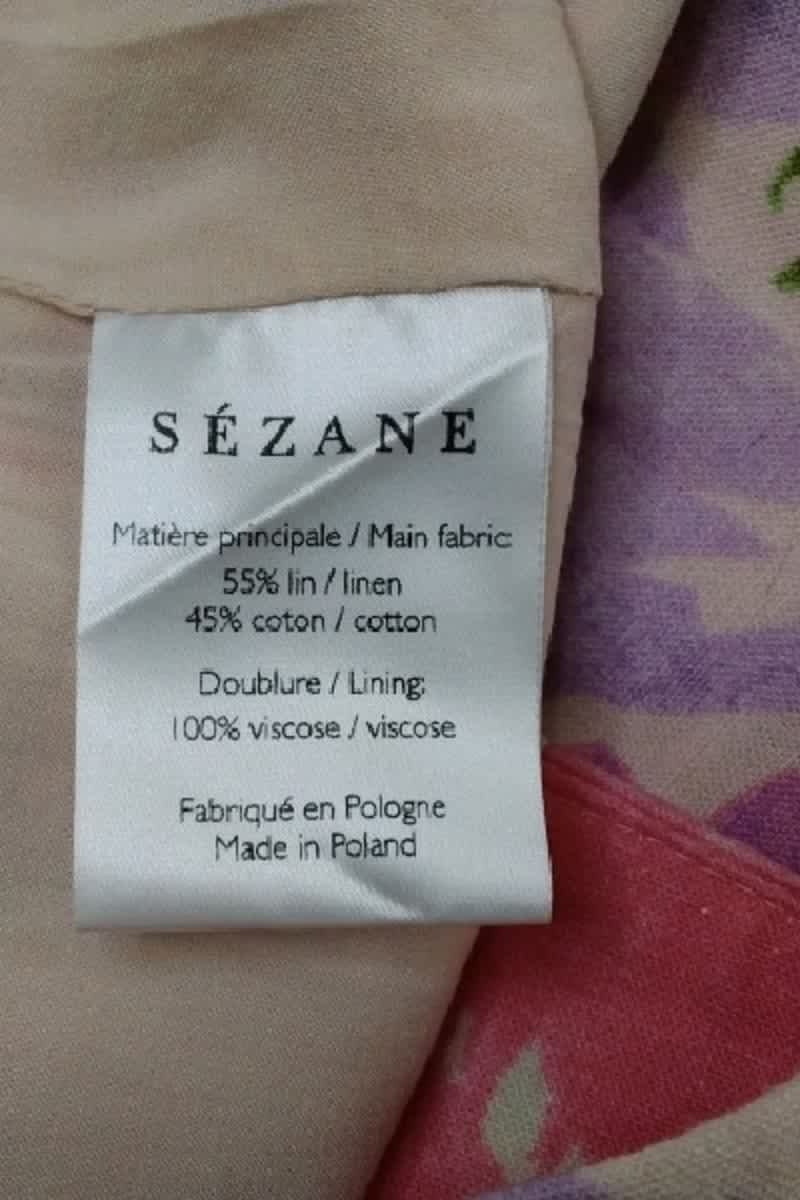 Mini skirt SEZANE - Seconde main Pink