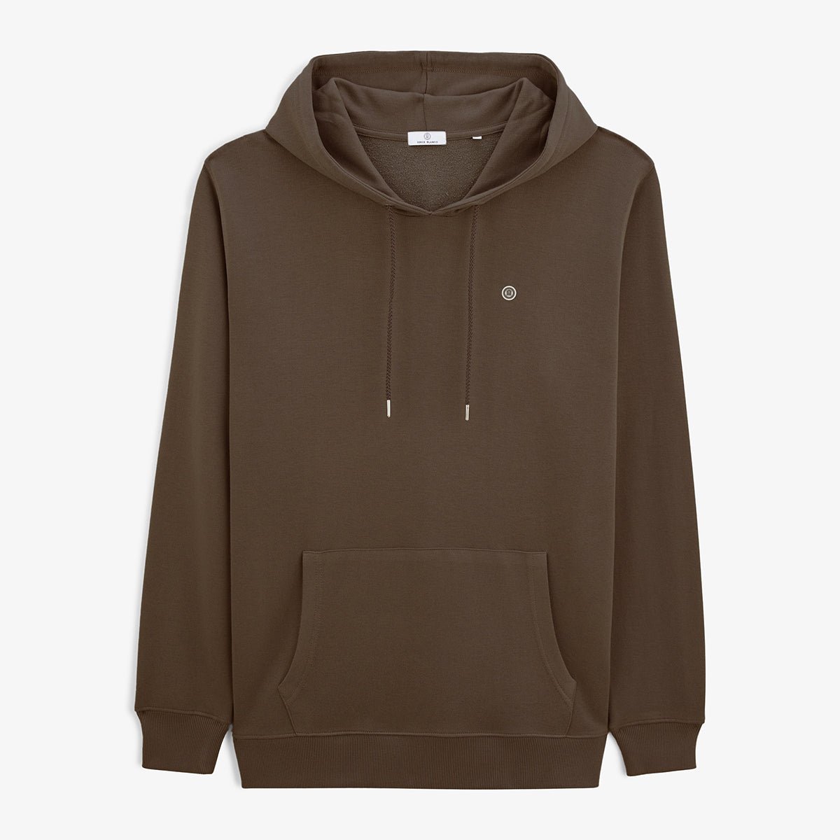 Hooded sweatshirt SERGE BLANCO Brown