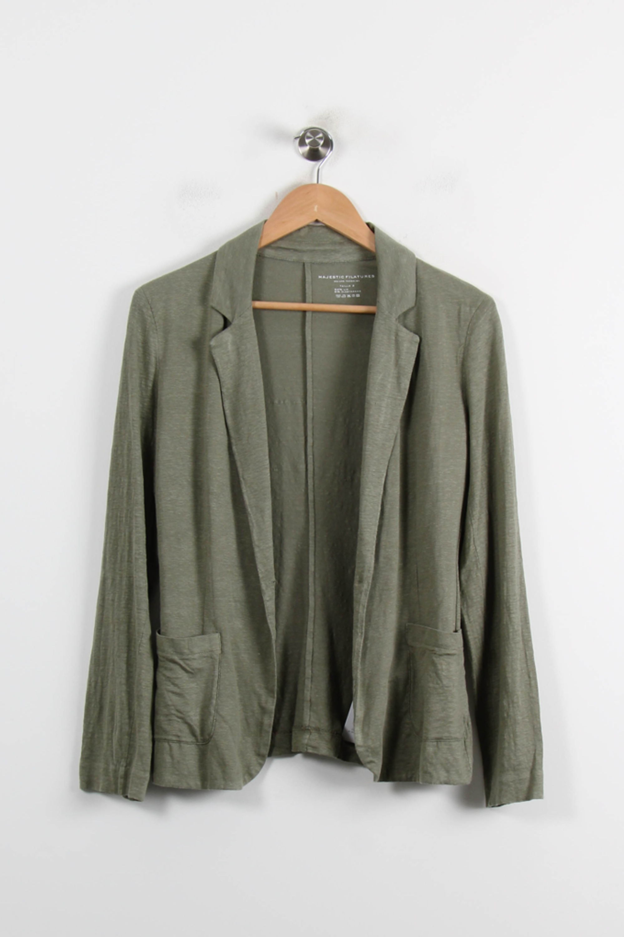 JACKET MAJESTIC FILATURES - SECONDE MAIN Green