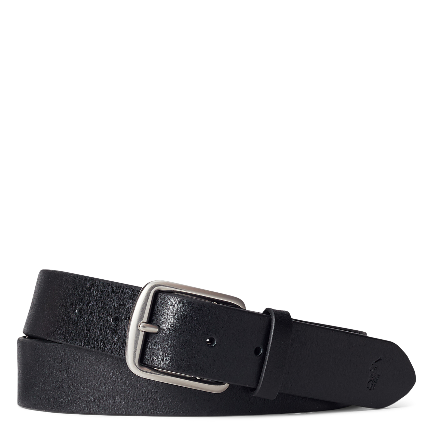 Ceinture unie à boucle en cuir POLO RALPH LAUREN