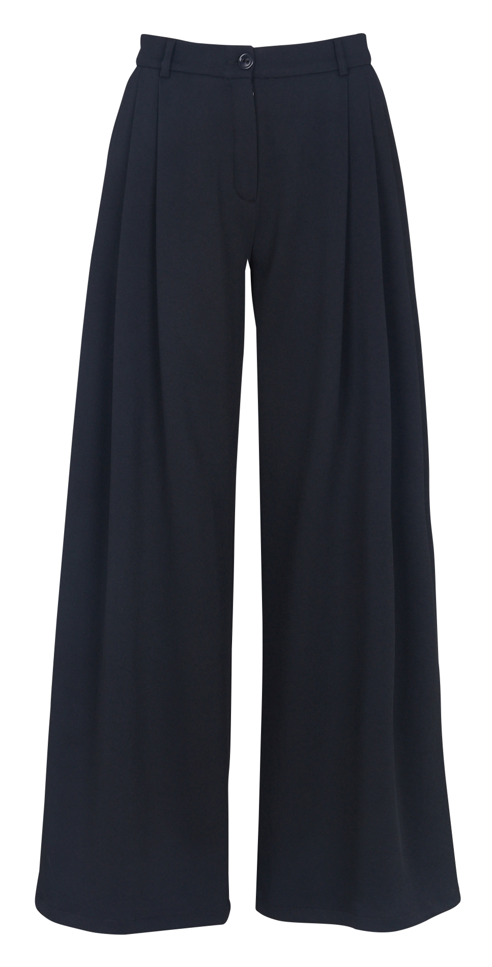 Weit geschnittene Hose COTELAC Schwarz