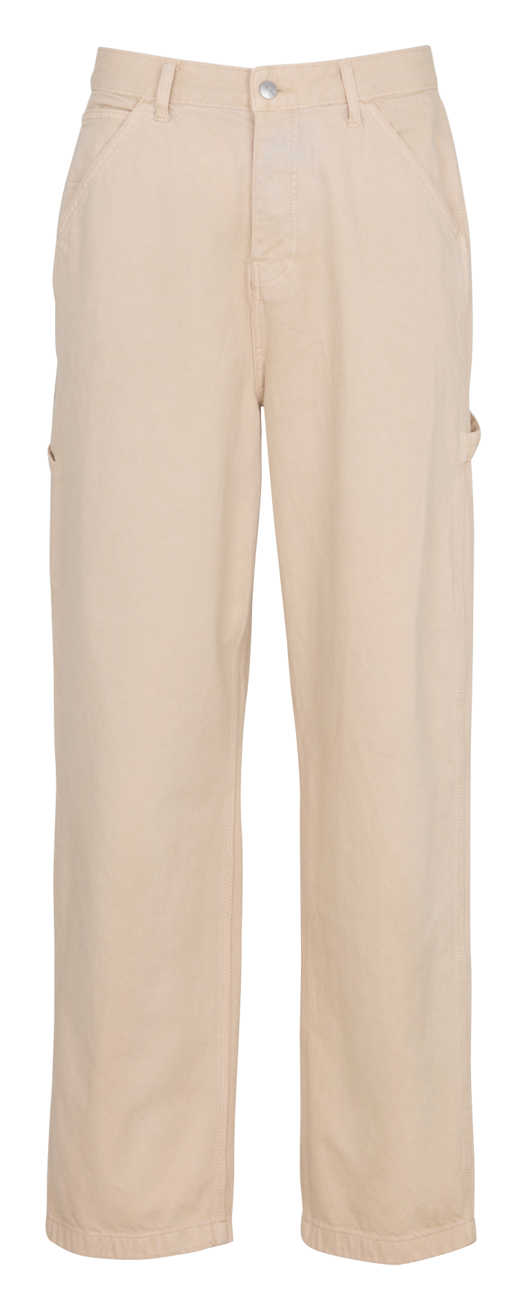 Wide cotton trousers  SOLID Beige