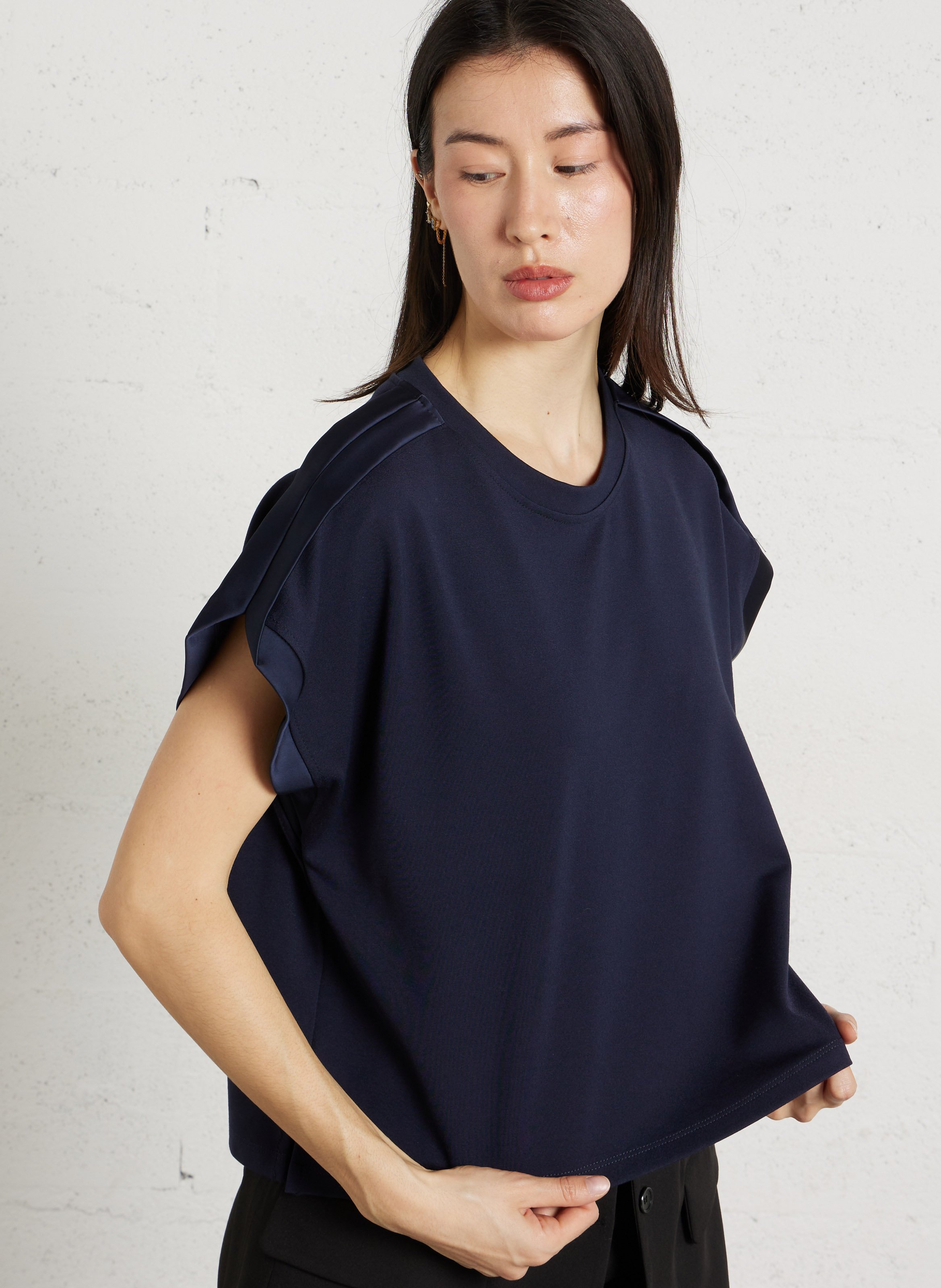 Straight-cut round-neck T-shirt IMPERIAL Blue