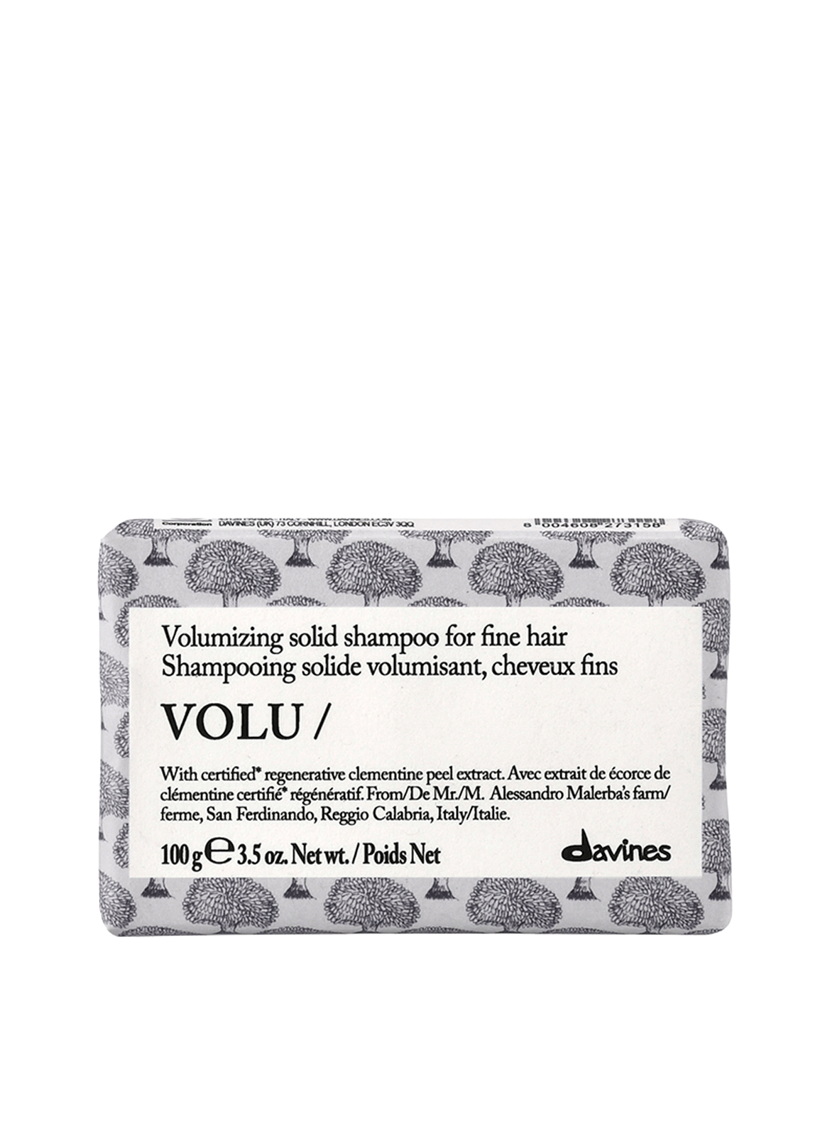 VOLU Solid Shampoo DAVINES No color