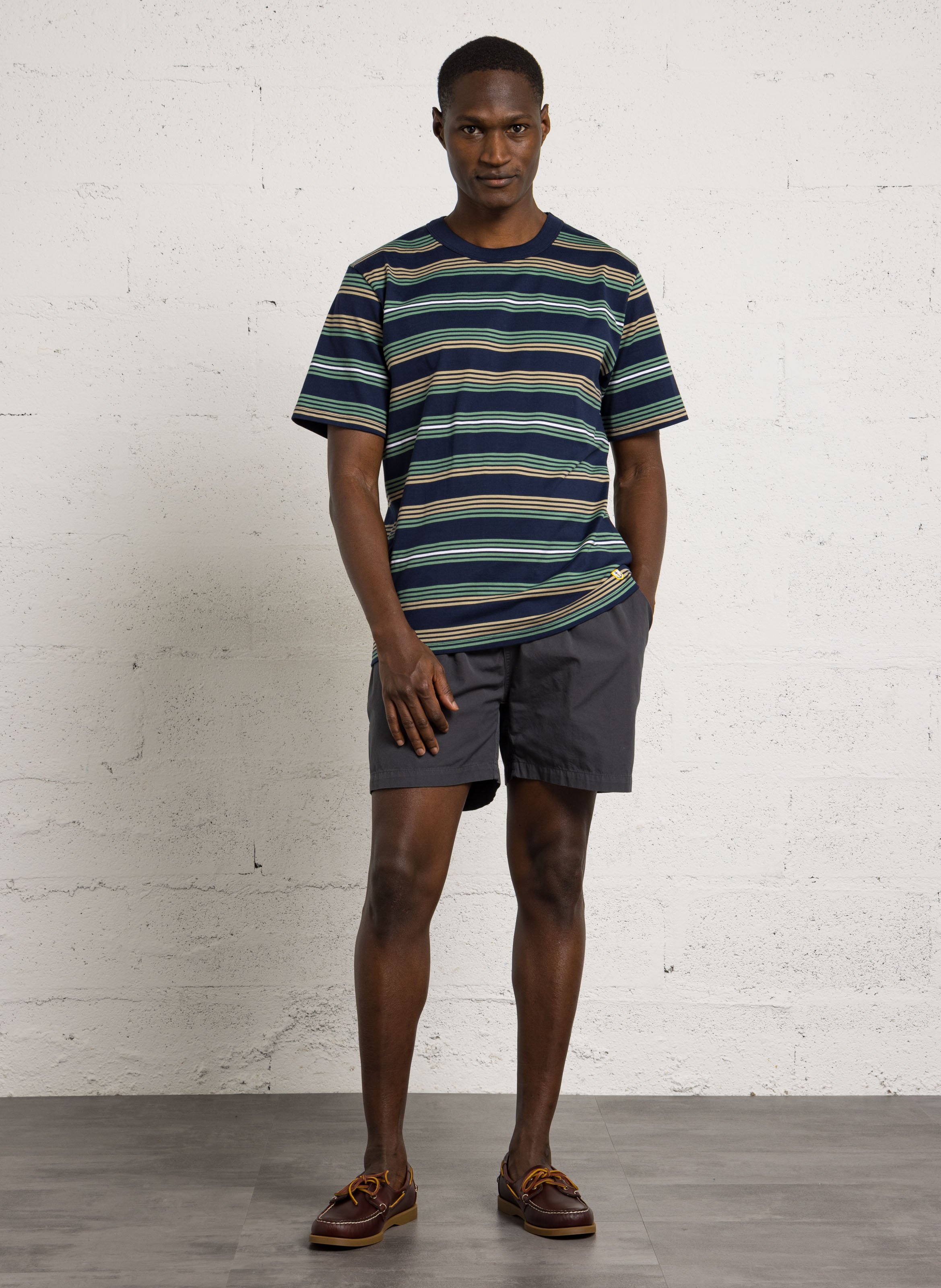 Shorts aus Bio-Baumwolle, Regular Fit COLORFUL STANDARD Grau