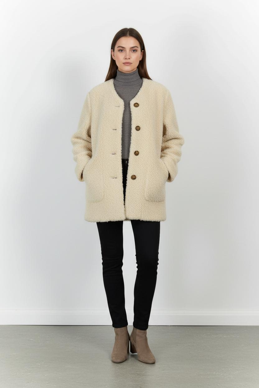 Polo shirt COMPTOIR DES COTONNIERS - Seconde main White