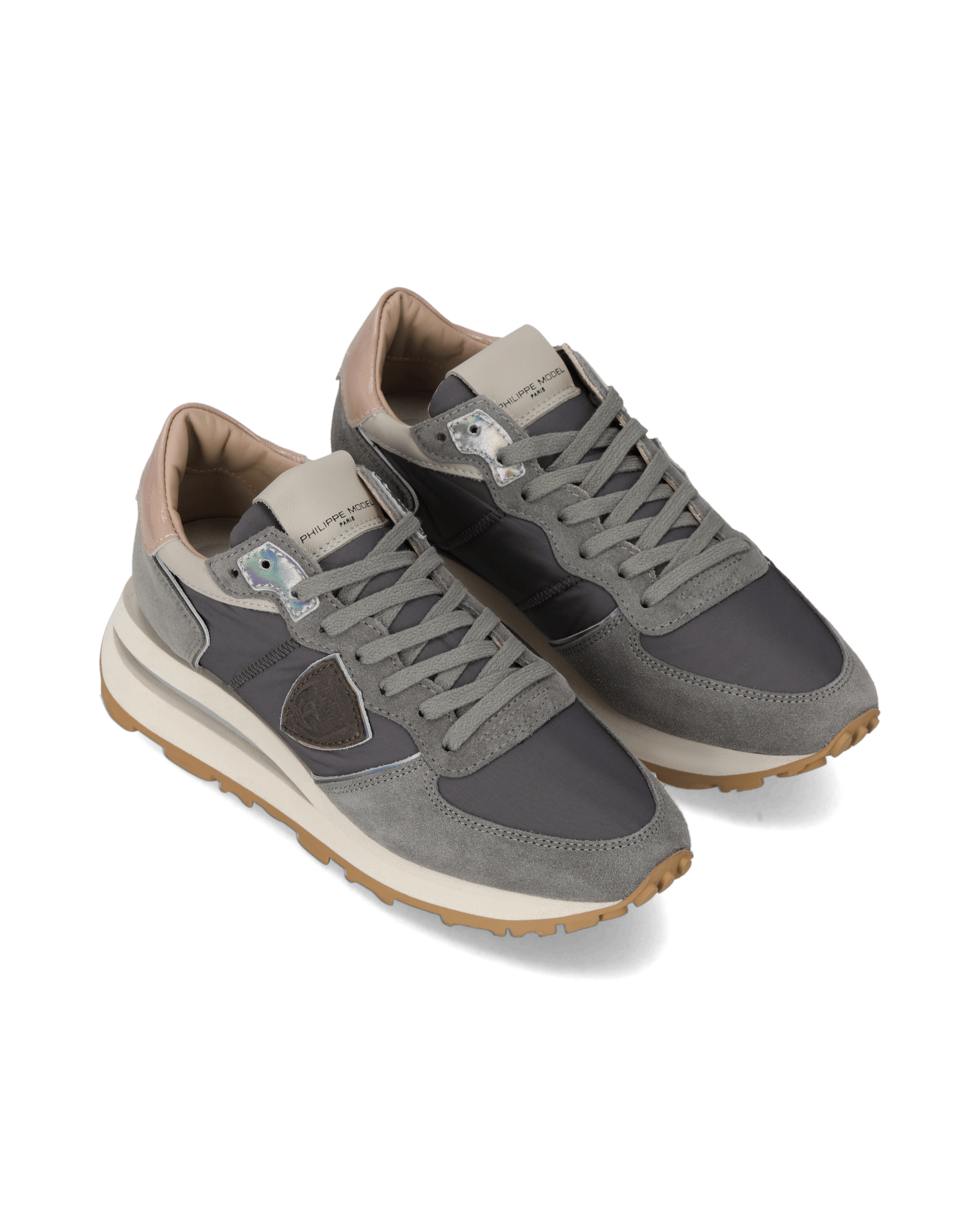 High-top running sneakers PHILIPPE MODEL Grey