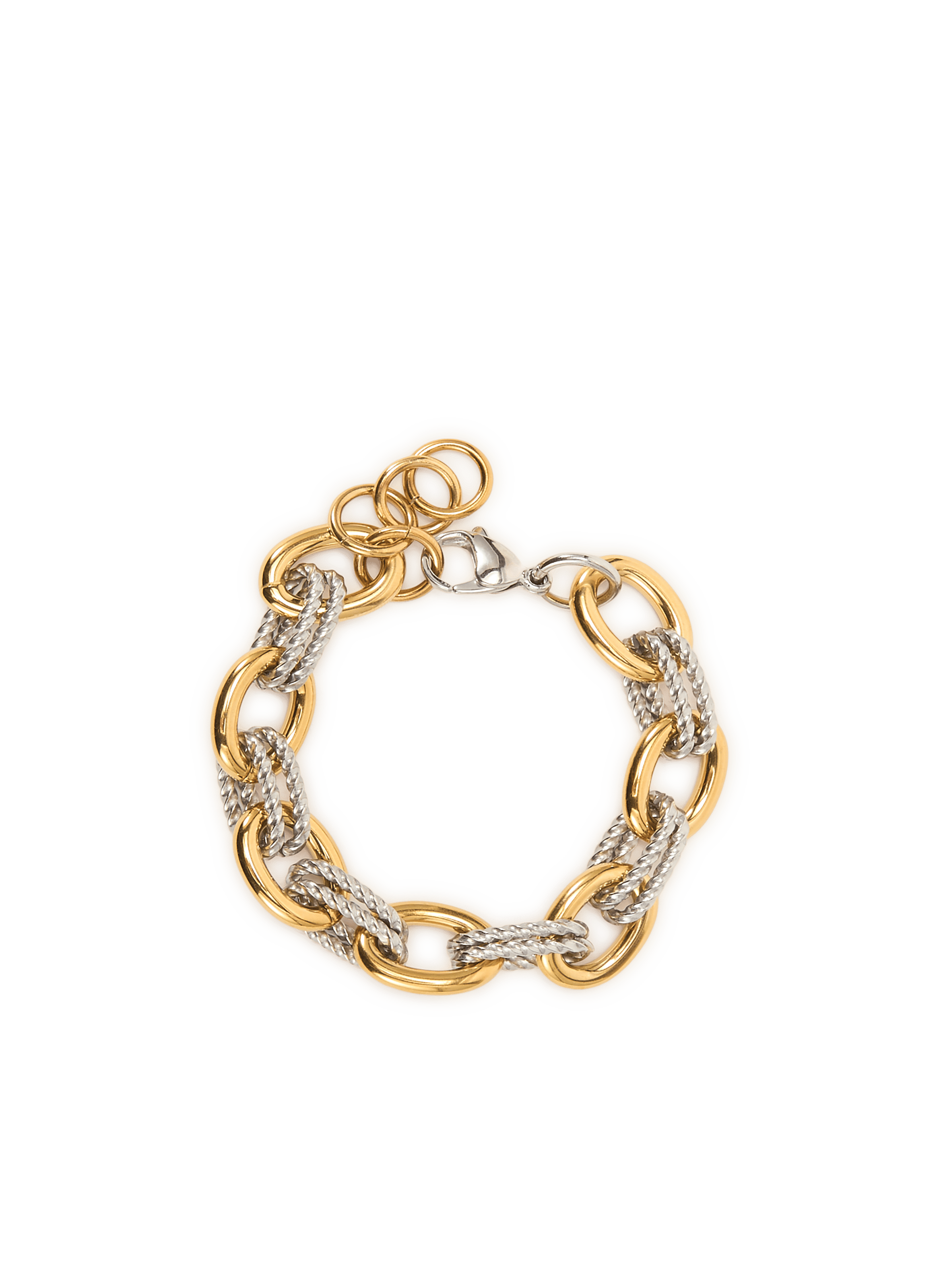 Round mesh bracelet AU PRINTEMPS PARIS Silver