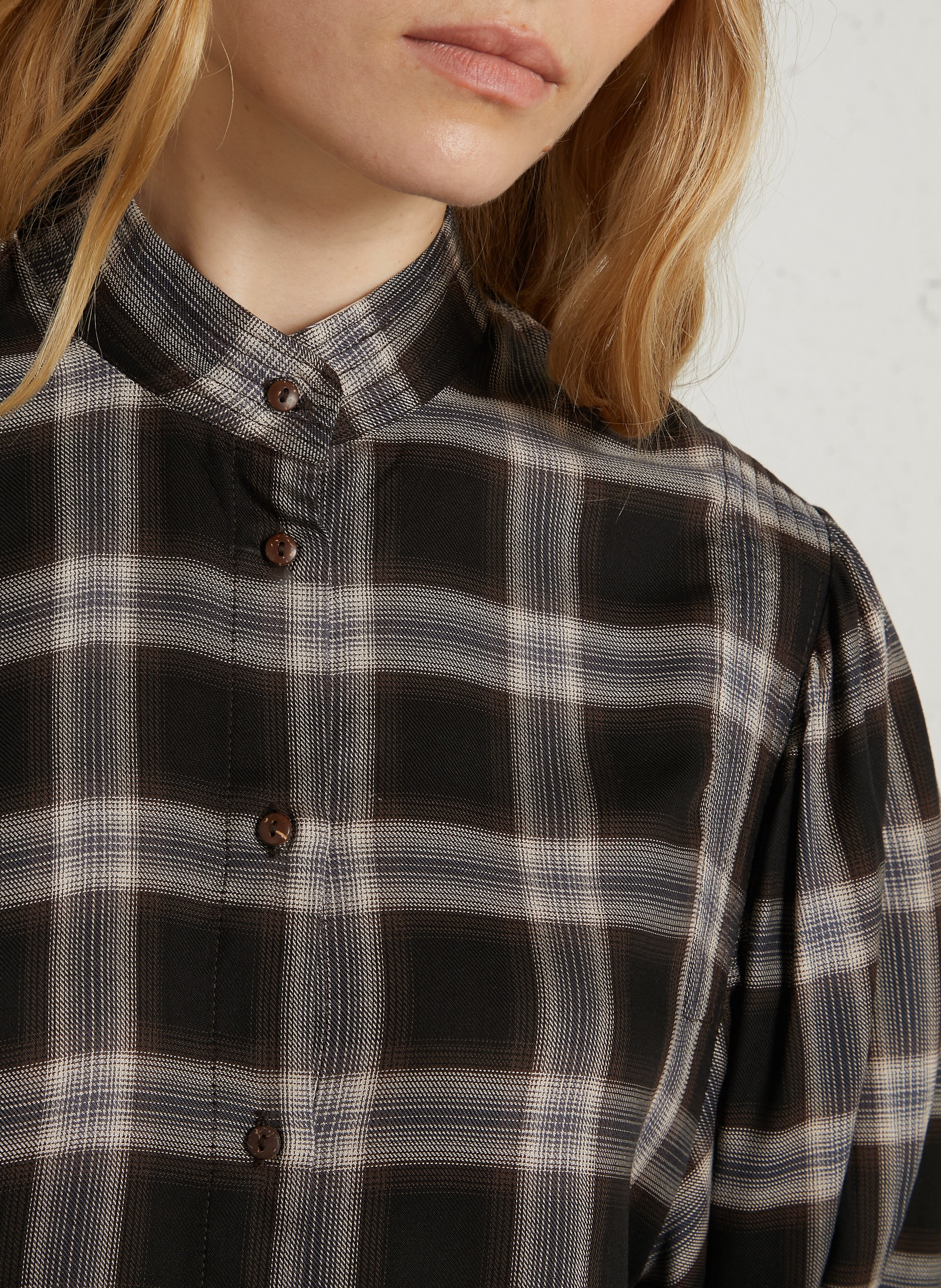 Straight checked shirt DIEGA Multicolored