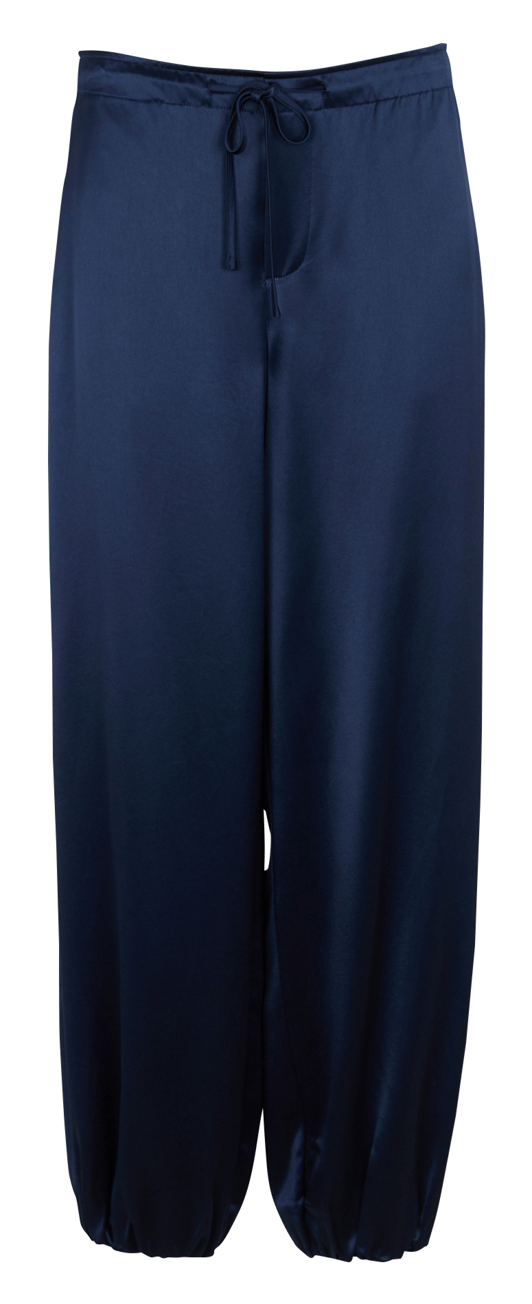 Straight satin pants JC SOPHIE Blue